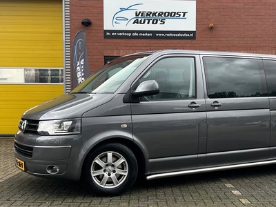 Volkswagen Transporter 2.0 TDI BM L2H1 DC 180pk. schuifdak. leder. motor 31dkm. full option