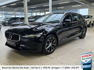 Volvo V60 2.0 D3 Momentum / NL AUTO / CRUISE CONTROL / HALF-LEDER / LANE ASSIST / PARKEERSENSOREN ACHTER / BLUETOOTH / NAV /