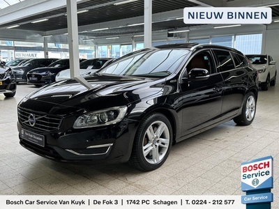 Volvo V60 2.4 D6 Twin Engine Summum / AUTOMAAT / CRUISE CONTROL / AFNEEMBARE TREKHAAK / STOELVERWARMING / VOL-LEDER / KANTEL-SCHUIFDAK / ACHTERUITRIJCAMERA / AUTOM. STOEL / NAV / BLUETOOTH