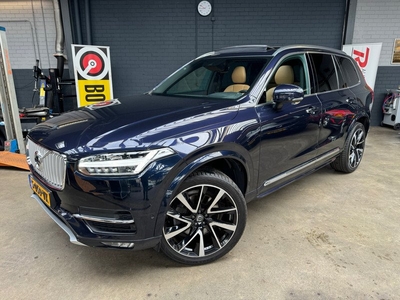 Volvo XC90 2.0 T6 AWD Inscription,Panoramadak,ACC,Blis,Pilot Asist,Apple Carpl,Navi,Climate Contr,Stoel verw,Zwenk Trekhaak