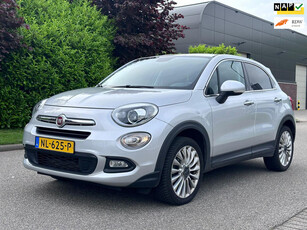 Fiat 500 X 1.4 Turbo MultiAir Lounge Navigatie*Leder*NAP*Cruise*Clima*Trekhaak*LM velgen*Parkeersensoren*APK*