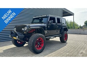 Jeep Wrangler unlimited sahara Verhoogd SHOWCAR