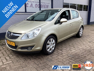 Opel Corsa 1.4-16V Enjoy Airco, radio/cd speler, elec.ramen voor etc RIJKLAAR INCL GARANTIE