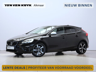 Volvo V40 2.0 D3 Automaat Polar+ Sport R-Design / Panoramadak / Standkachel / Leder-alcantara / Verwarmbare voorstoelen / Extra getint glas / On Call / Keyless / Parkeercamera achter / Premium audio / DAB /