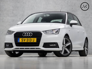 Audi A1 Sportback 1.0 TFSI S-Line Sport (NAVIGATIE, 5 DEURS, STOELVERWARMING, LM VELGEN, LED ACHTERLICHTEN, SPORTSTOELEN, PARKEERSENSOREN, BLUETOOTH, ELEK PAKKET, NIEUWSTAAT)