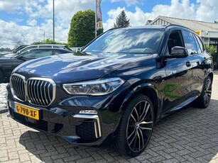 BMW X5 M50D 2019 Zwart Panoramadak Trekhaak M-Pakket