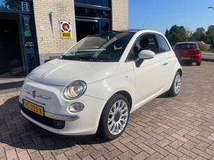 Fiat 500 1.2 Lounge-Panorama dak- zuinig rijden