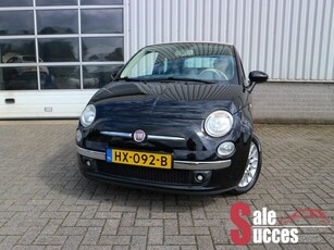 Fiat 500 C 0.9 TwinAir Lounge zwart/beige