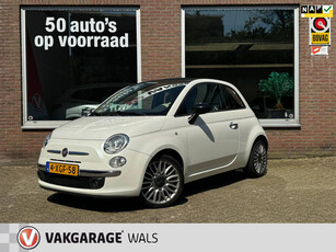 Fiat 500 C 0.9 TWINAIR TURBO CULT | LEER | AUTOMAAT | CABRIO | DIGITAAL | CLIMA | BLUETOOTH