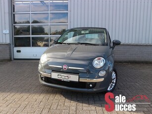 Fiat 500 C 1.2 Lounge Grijs/Zwart TFT display