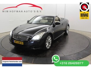 Infiniti G Cabrio 37 GT Premium (bj 2010, automaat)