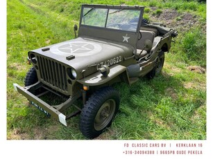 Jeep Willys MB Bj1945 Oorlogsjeep in zeer nette conditie