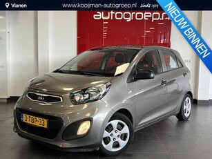 Kia Picanto 1.0 CVVT ISG Airco 5-deurs, Bluetooth radio