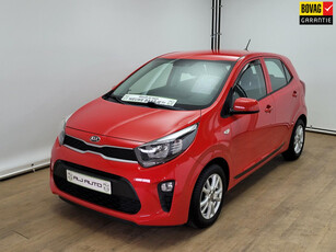 Kia Picanto Occasion met cruisecontrol en navigatie | Tweedehands Kia Picanto met weinig km in kleur rood | Bovag