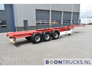 Krone SD BOX LINER 2x20-40ft HC * 4650 Kg * FIXED CHASSIS