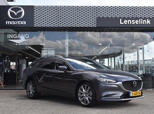 MAZDA 6 Sportbreak 2.0 SKYACTIV-G 165PK Automaat Exclusive-Line & Comfort pakket | Direct leverbaar! | Leer | BOSE | Navi | Stoelventilatie | *DEMO*