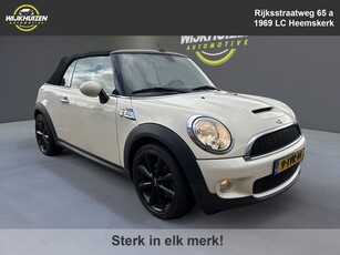 MINI Cabrio 1.6 Cooper S Cabrio met Airco !!! Leder !!!