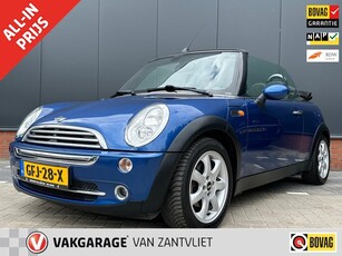 Mini Mini Cabrio 1.6 Cooper Pepper (12 mnd BOVAG garantie)