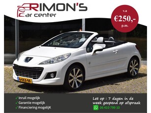 Peugeot 207 CC 1.6 Roland Garros Leder Navi Stoel