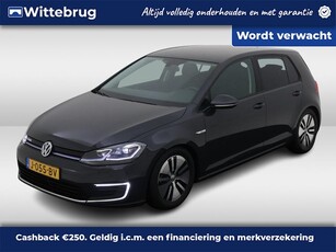 Volkswagen e-Golf E-DITION 136pk / AUTOMAAT / WARMTEPOMP /