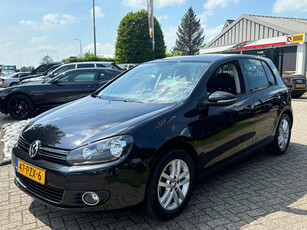 Volkswagen Golf 1.4 TSI Automaat Highline 2011 Zwart 5-Deurs 1E Eigenaar