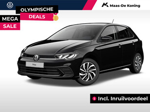 Volkswagen Polo 1.0 TSI Life Edition · Incl. Inruilvoordeel · MEGA Sale· Private lease va. € 319 pm · Olympische deals