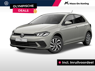 Volkswagen Polo 1.0 TSI Life Edition · Incl. Inruilvoordeel · Private lease va. € 319 pm · Olympische deals