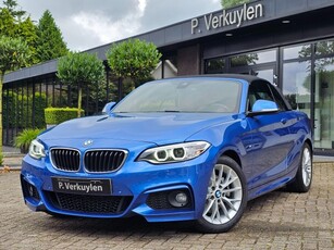 BMW 2-serie 220I Cabriolet M SPORT I SPORTSTOELEN LEDER HARMAN KARDON