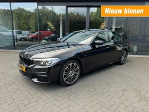 BMW 5-serie 530i 252pk M-Sport,HUD,Schuifdak,NaviPro,Carplay,Xenon,Leer,