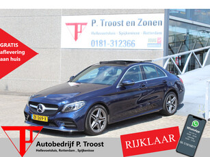 Mercedes-Benz C-Klasse 180 AMG NL auto Automaat/Panoramadak/Navigatie/Apple carplay/Virtueel dashboard/Multibeam LED/Cruise control/Climate control/Led