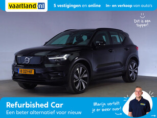 Volvo XC40 Recharge P8 AWD R-Design [ Nav Stuur-stoelverwarming Trekhaak ]