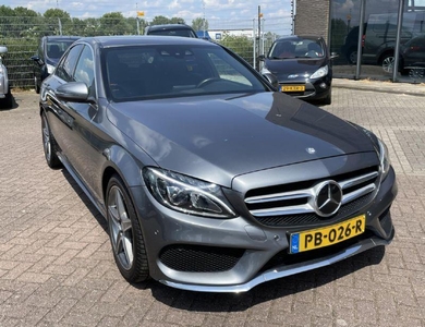 MERCEDES C-KLASSE 180 AMG Sport Edition, AUTOMAAT, 156PK, 1E EIG, NAP, VOLLEDIGE OH BESCHIKBAAR!