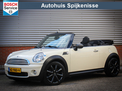 MINI Cabrio 1.6 One Anniversary Actie: t/m pasen van 7950 v 6950! + Airco / Navigatie