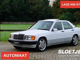 Mercedes-Benz 190 2.6 E 36.596 km |Nieuwstaat |2.6L 6-cilinder | Electrische schuif / kanteldak |Lederen bekleding |Lichtmetalen velgen |Automaat |Zeer bijzondere staat van binnen en buiten