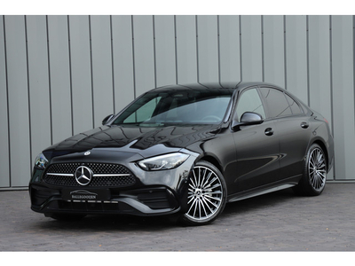 Mercedes-Benz C-Klasse 200 AMG Aut9 | 204PK | Sfeerverlichting | Memory | Carbon | Pdc | Led | 2023.