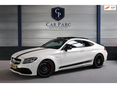 Mercedes-Benz C-klasse Coupé 63 S AMG Edition 1 LED/PANO/LEER+S.VERWARMING+MEMORY/LMV/LINE/ACC/ECC/12 MND GARANTIE!