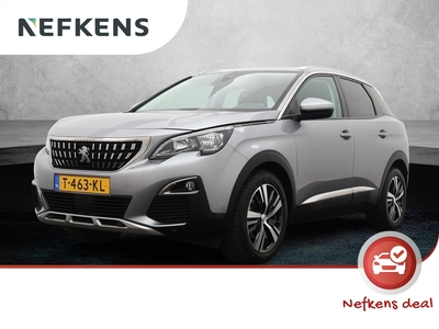 PEUGEOT 3008 SUV Allure 130pk | Navigatie | Climate Control | Cruise Control | Parkeersensoren v+a | Leder/Stof bekleding | Apple Carplay | Bluetooth | Donker getint glas | 18