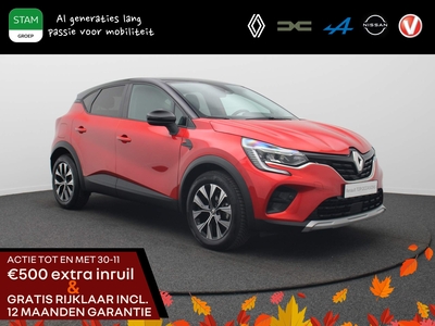 RENAULT CAPTUR TCe 140pk Intens EDC/Automaat ALL-IN PRIJS! Camera | Climate | Navi | Parksens. | Stoel-/stuur-/voorruitverw.