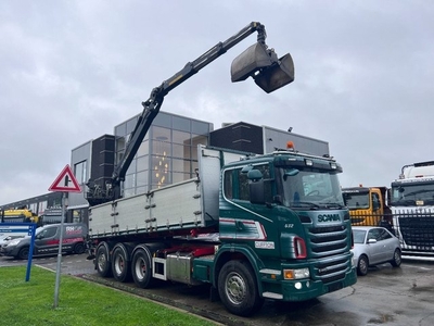 Scania G440 8X4 E5 2018 KESLA CRANE + 3-WAY DUMP TRUCK