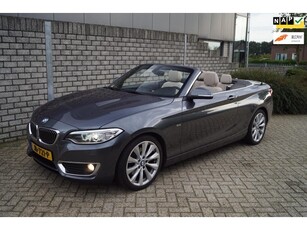 BMW 2-serie Cabrio 220i High Executive Luxury Autom Leder