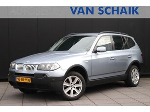 BMW X3 2.5i TREKHAAK LEDER STOELVERW. PDC CRUISE