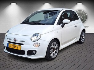 Fiat 500 0.9 TwinAir 500S Xenon, Airco, Parelmoer wit