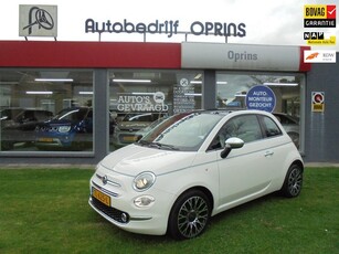 Fiat 500 0.9 TwinAir Turbo Collezione , Navi, Airco, Panoramadak, NL-Auto.