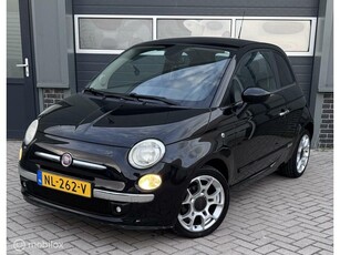 Fiat 500 1.4-16V Lounge/ AUTOMAAT/ PANODAK/ LEDEREN BEKL.