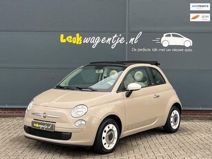 Fiat 500 C 1.2 Holiday Edition Cabrio *cappuccino *uniek