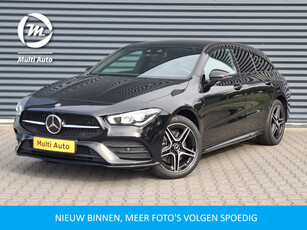 Mercedes-Benz CLA-Klasse Shooting Brake 250 e AMG Night Plug in Hybrid 218pk PHEV | Lederen Alcantara Sportstoelen | Trekhaak af Fabriek | Adaptive Cruise | Apple Carplay | Navigatie | 360 Camera |