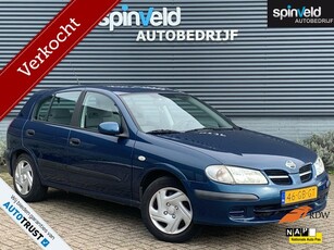 Nissan Almera 1.5 Comfort BJ`00 NAP NL Airco 5drs Trekhaak