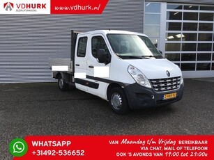 Renault Master 2.3 dCi 130 pk DC Dubbel Cabine/ Open