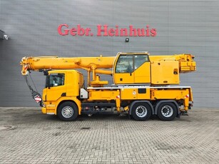 Scania P340 6x4 Liebherr LTF 1035-3.1! (bj 2007)