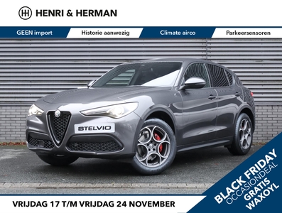 ALFA ROMEO STELVIO 200pk Turbo AWD Sprint (RIJKLAAR!!/NAV./Keyless/Camera/S.stoelen/DIRECT rijden!!